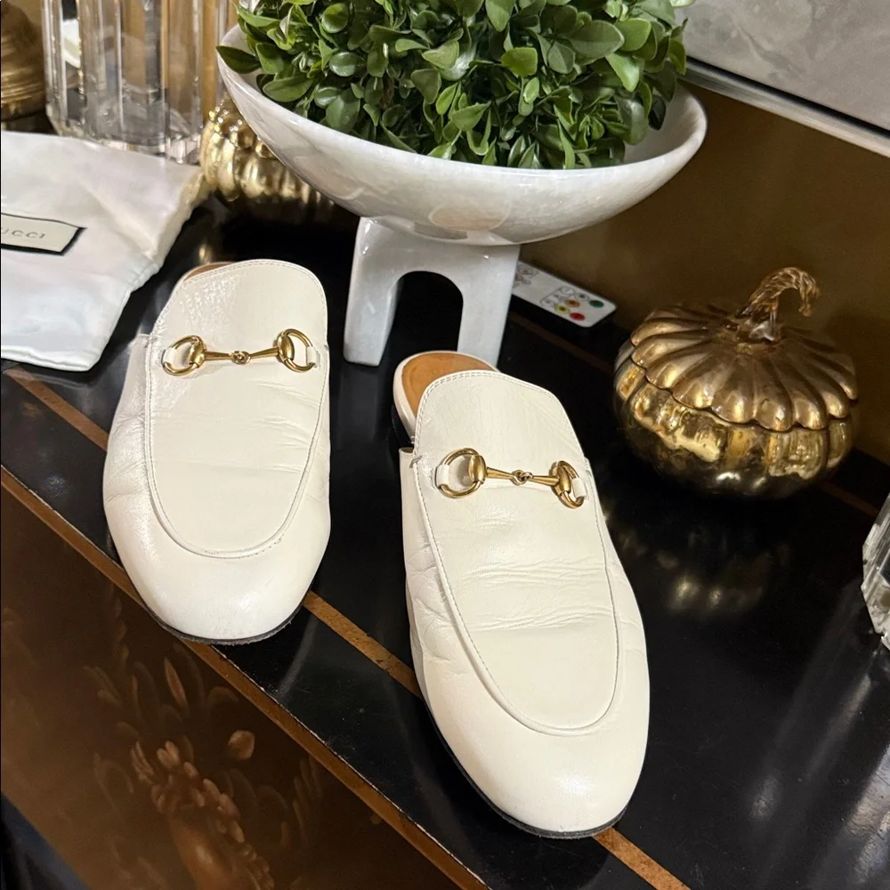 Gucci Princetown Leather Mule - Picture 3 of 8